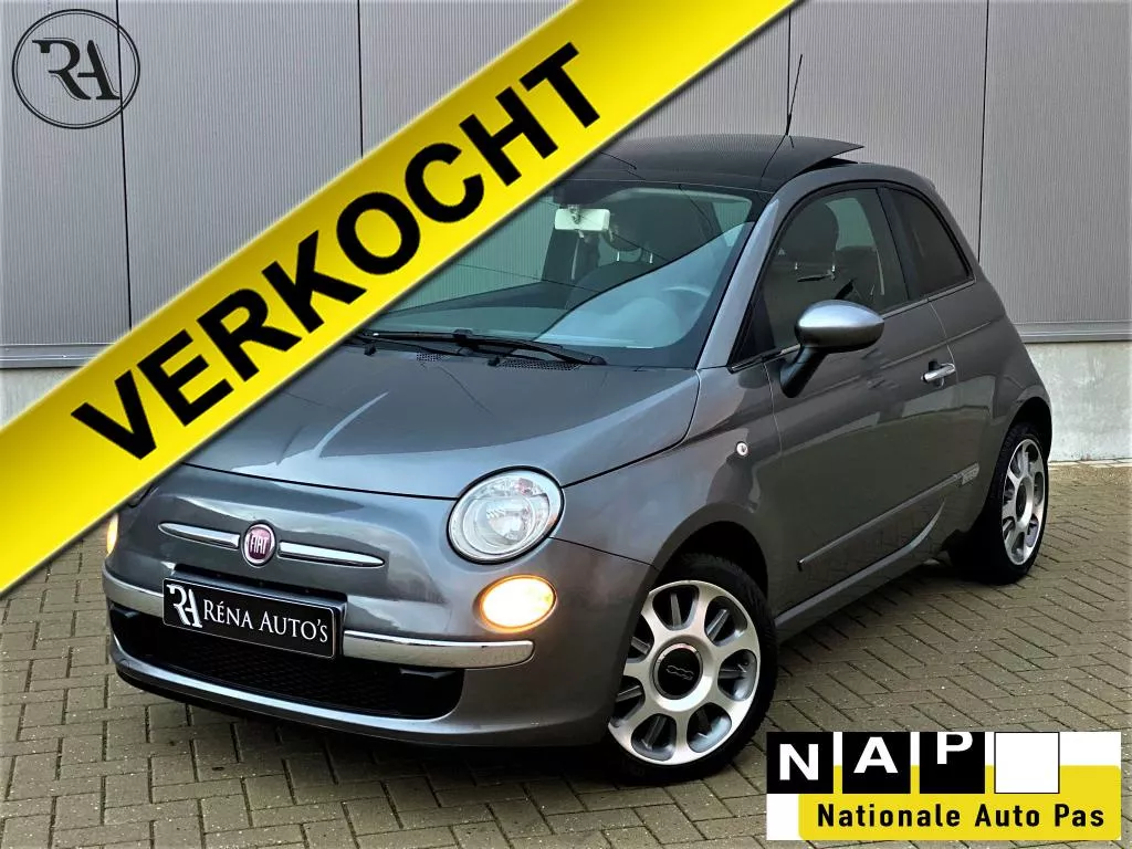 Fiat 500 1.2 S&amp;S Sport | PANO | LEER | NAP | AUT | Boekjes |