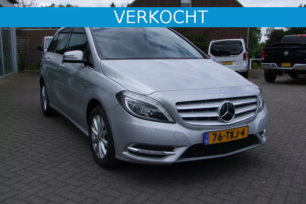 Mercedes-Benz B-KLASSE verkocht!