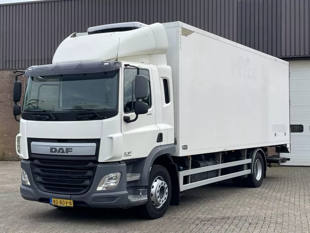 DAF CF 290 / Euro6 / Carrier koeling / Laadklep / NL Truck