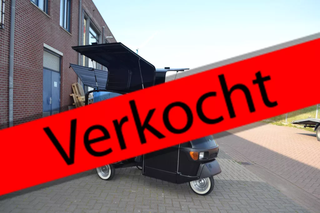 Piaggio Ape 50 Barista VERKOCHT