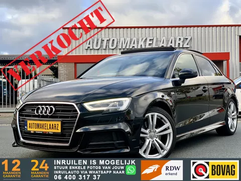 Audi A3 Limousine 2.0 TDI QUATTRO 3X S-LINE PANO B&amp;O