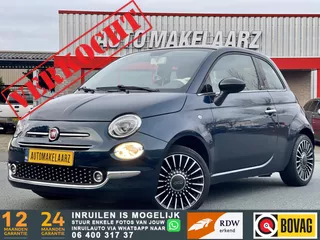 Fiat 500 C 1.2 Lounge LED | VIRTUAL DASH | LEDER