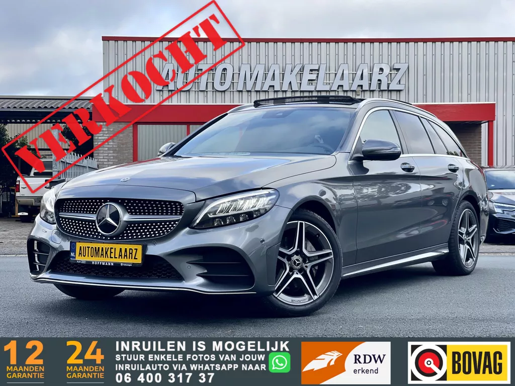 Mercedes-Benz C-klasse Estate 200 AMG ELEKT STOELEN | BLIND SPOT | CAM | PANO