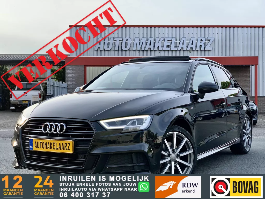 Audi A3 Sportback 35 TFSI CoD 3x S-LINE PANO 1 JAAR GARANTIE