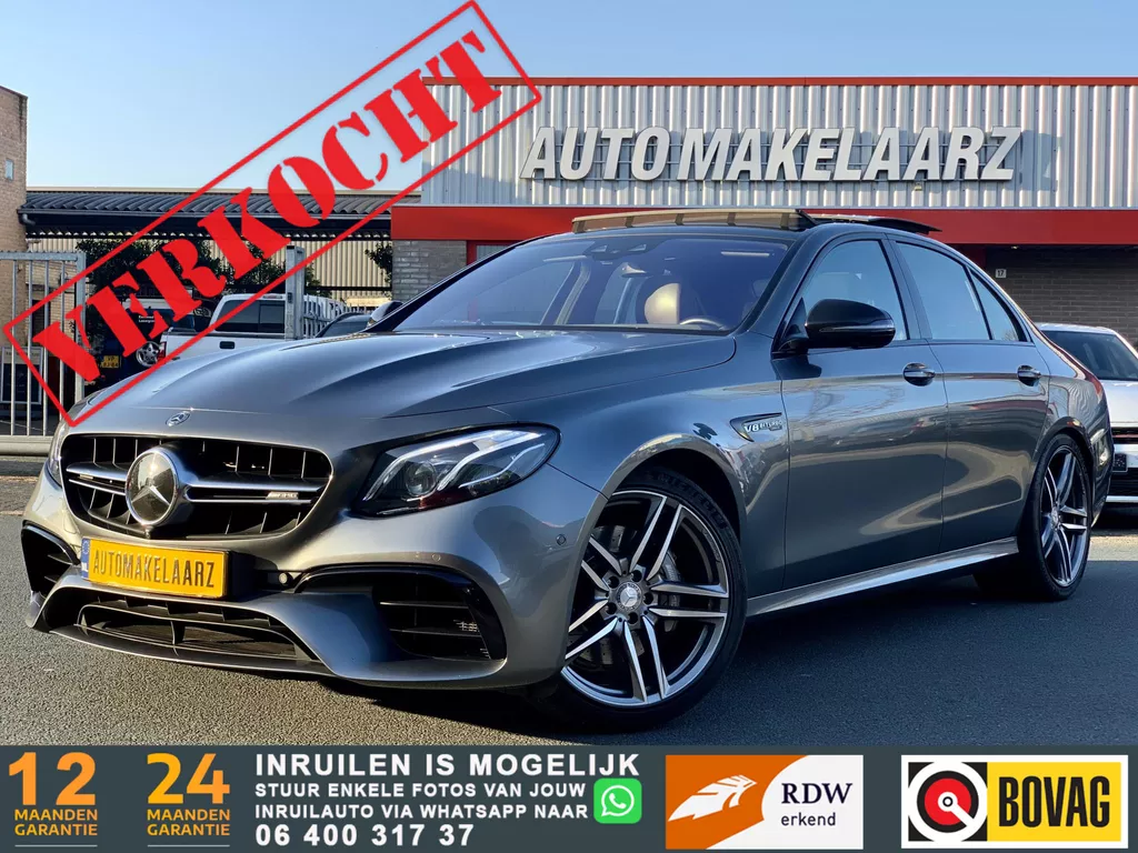 Mercedes-Benz E-klasse E63 AMG 4Matic Premium Plus FULL OPTION !