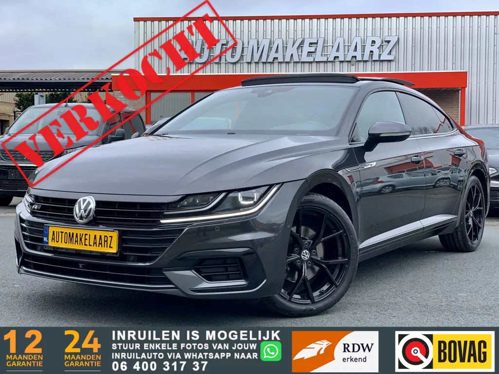 Volkswagen Arteon 2.0 TSI 3 x R-Line Pano 360&deg; Trekhaak