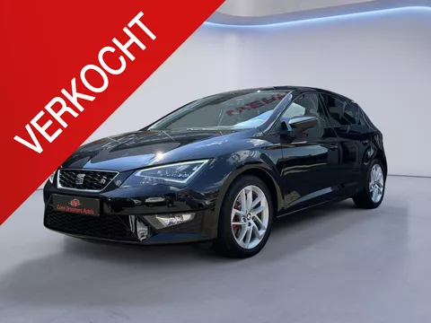 SEAT Leon 1.8 TSI FR /Apple Carplay/Cruise&amp;Clima Control/Multifunctioneel stuurwiel/LED/Elektrische ramen V+A/17&quot;LMV/USB/AUX/Isofix/(MET GARANTIE*)