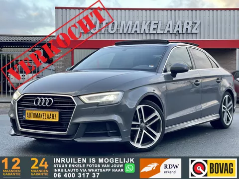 Audi A3 Limousine 2.0 TDI Sport 3X S Line LED PANO VIRTUAL DASH