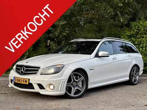 Mercedes-Benz C-klasse Estate C63 AMG | Dealer onderhouden| HarmanKardon| Dak|