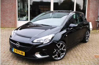 Opel Corsa 1.6 Turbo OPC LPG, Lederen bekleding, Parksens A, CC, climate controle, Bluetooh, Sportstoelen, Stoel verwarming, 18&quot; LMV