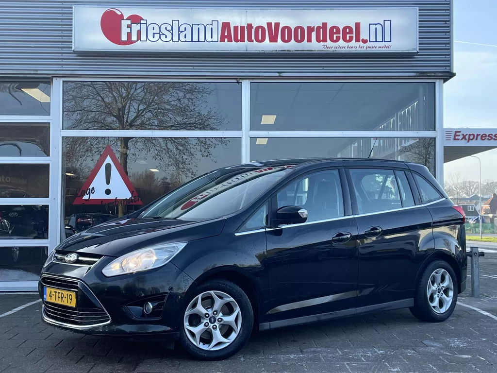 Ford Grand C-Max 1.0 Titanium /Navi/Cruise/Achteruitrij camera/Parkeersensoren v+a/