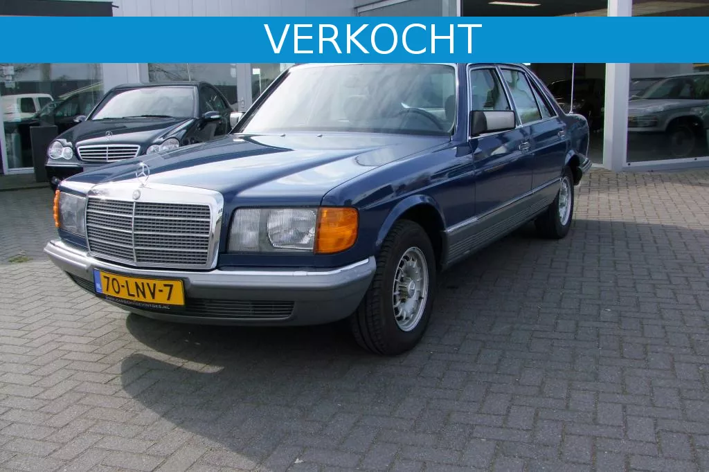 Mercedes-Benz S-KLASSE verkocht!