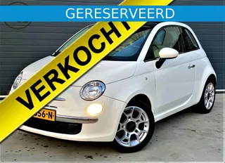 Fiat 500 1.2 Lounge | Panorama dak | Airco | NWE Apk | MF stuur |