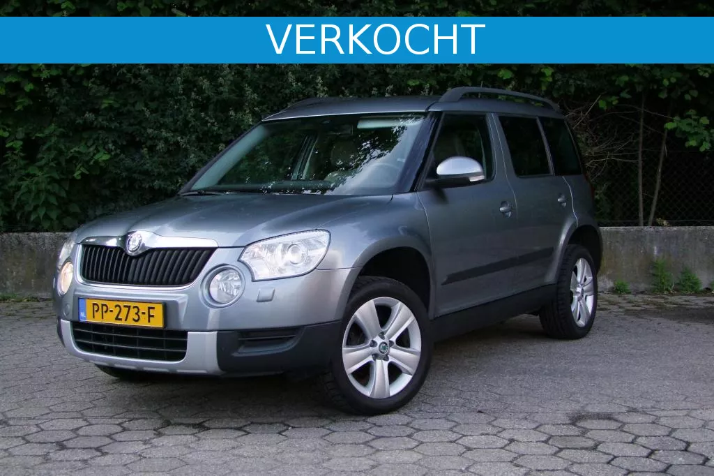 Skoda Yeti verkocht!