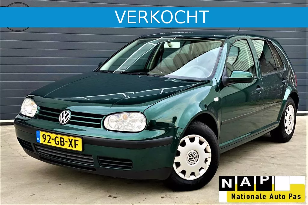 Volkswagen Golf 1.6 16V | NAP | 1e eignr | Airco | Boekjes | Cruise | Trekhaak |