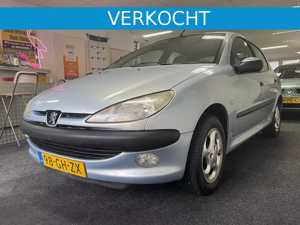 Peugeot 206 VERKOCHT!!! Airco Elc Ramen N.A.P N.W. A.P.K Nette Auto Zeer Zuinig!!!