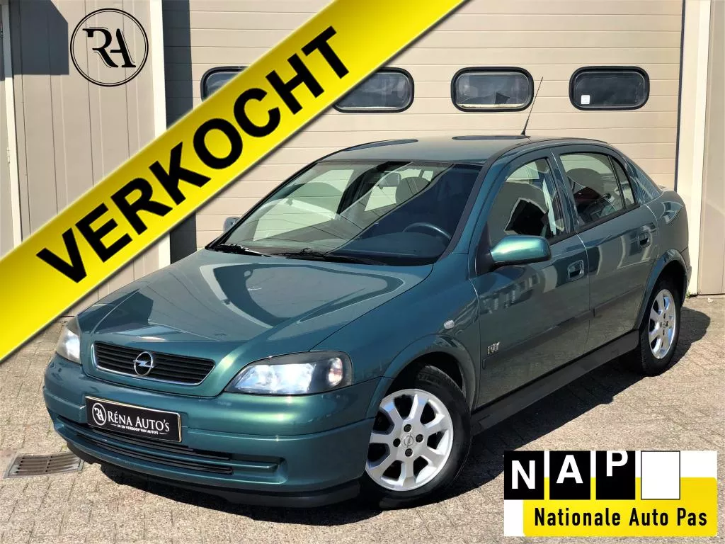 Opel Astra 1.6i-16V Njoy AUT | NAP |2e eig | Airco | Cruise | Boekjes |