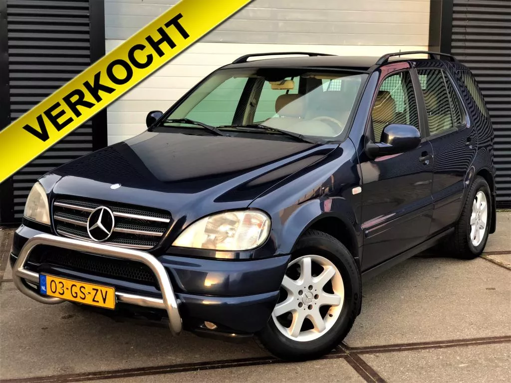 Mercedes-Benz M-klasse ML 320 NAP | NW APK | Trekhaak | AIRCO | AUT | Stoelverwarming |