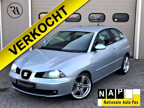 Seat Ibiza 1.4 16V 100pk Sport NAP | Xenon | Airco | Cruise |Boekjes | Nieuwe APK!