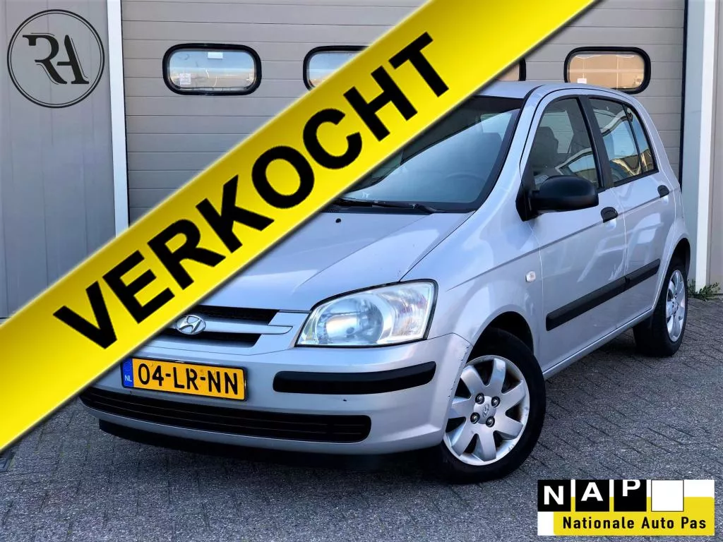 Hyundai Getz 1.3i GLS | NAP | Boekjes | EL Ramen | CV |