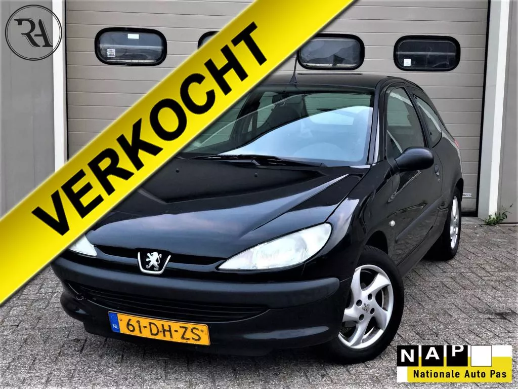 Peugeot 206 XR 1.4 XR | NAP | Trekhaak | Stuurbekr. | Boekjes |