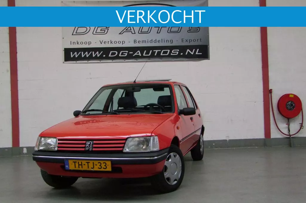 Peugeot 205 verkocht!