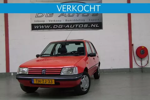 Peugeot 205 verkocht!