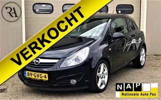 Opel Corsa 1.4-16V Sport Lage KM | NAP | Airco | Cruise | Xenon | NW APK |