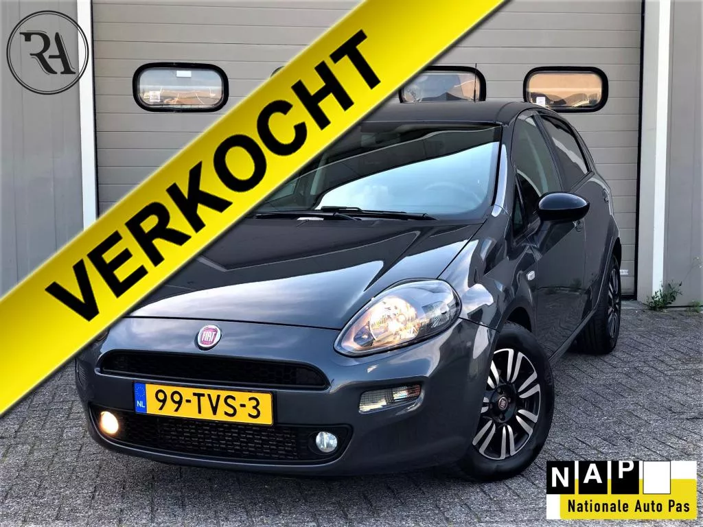 Fiat Punto 0.9 TwinAir Turbo |NAP | NAVI | AIRCO | Cruise | Trekhaak | Nieuwstaat |