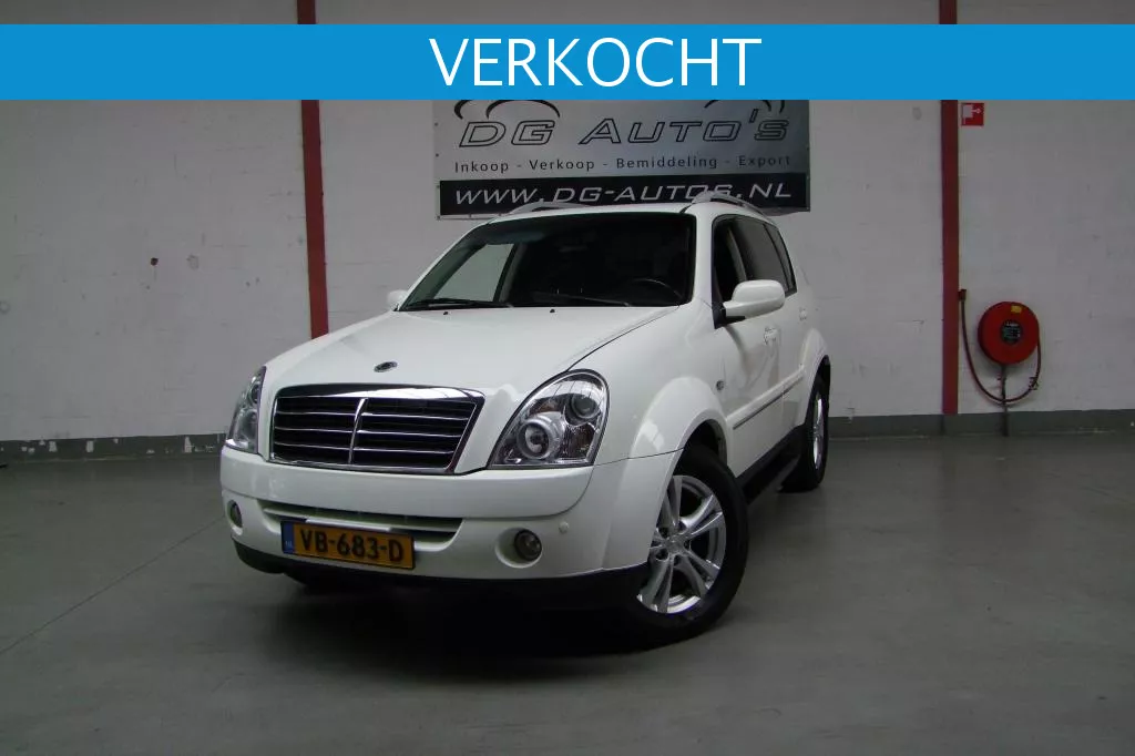 SsangYong REXTON RX270 XVT VAN AUTOMAAT Verkocht!