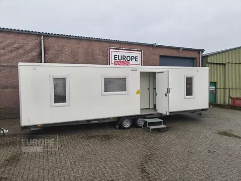 Scanvogn 6 persoons - 900cm woon-unit zeer compleet!