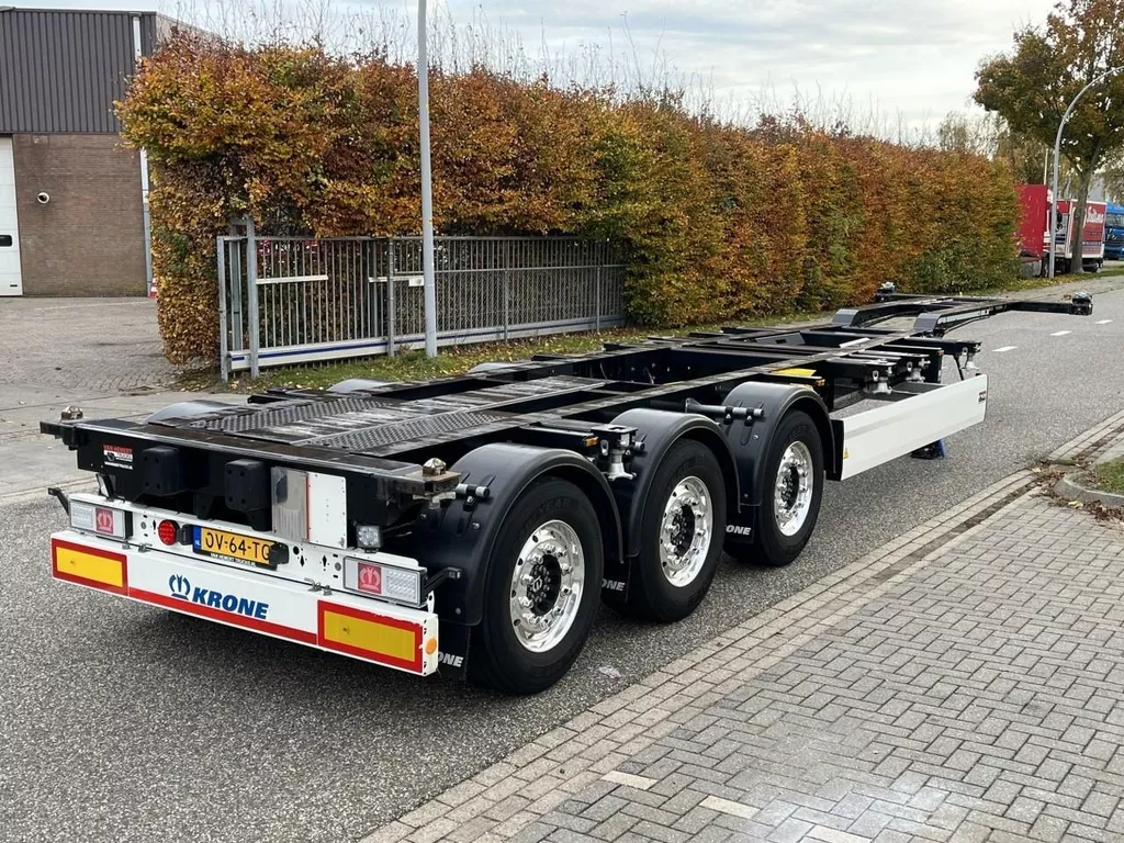 Krone SD / Containerchassis / Achterschuiver / Alcoa / Liftas / 2025 !! / 20-40-45 FT / NL Trailer