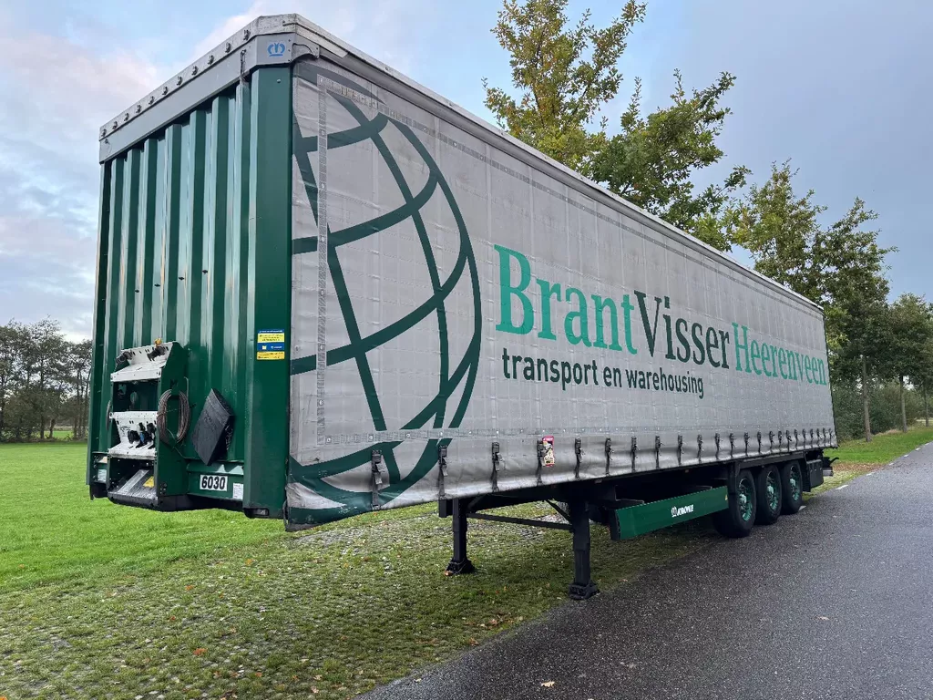 Krone 3-ass schuifzeilen oplegger