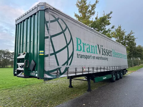 Krone 3-ass schuifzeilen oplegger