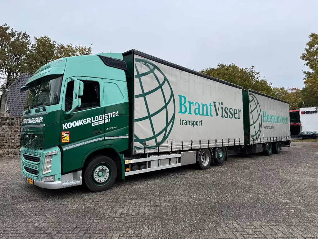Volvo FH 460 Volumencombinatie 6 x 2 Met aanhanger