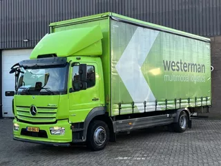 Mercedes-Benz Atego 1218 Schuifzeilen / 280 hoog / 2018 / Euro6 / Airco / NL Truck / Zero emission zone toegestaan
