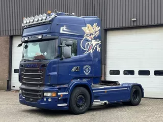 Scania R R500 V8 / Retarder / Full Air / Full spoiler / 2 x Tank / KING