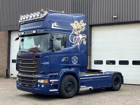 Scania R R500 V8 / Retarder / Full Air / Full spoiler / 2 x Tank / KING