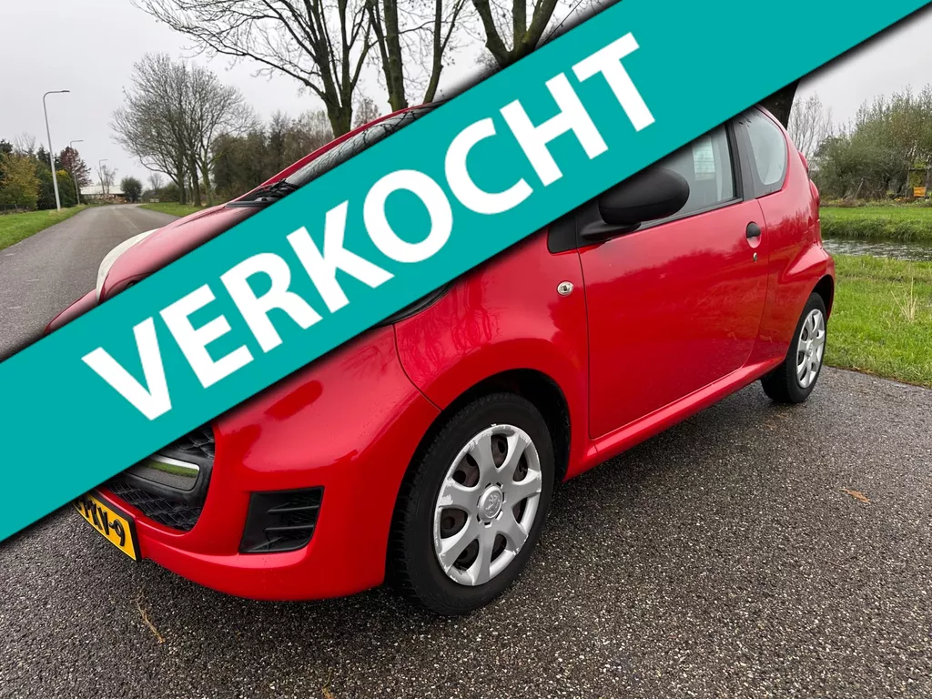 Peugeot 107 1.0-12V Accent|unieke km|airco|nap