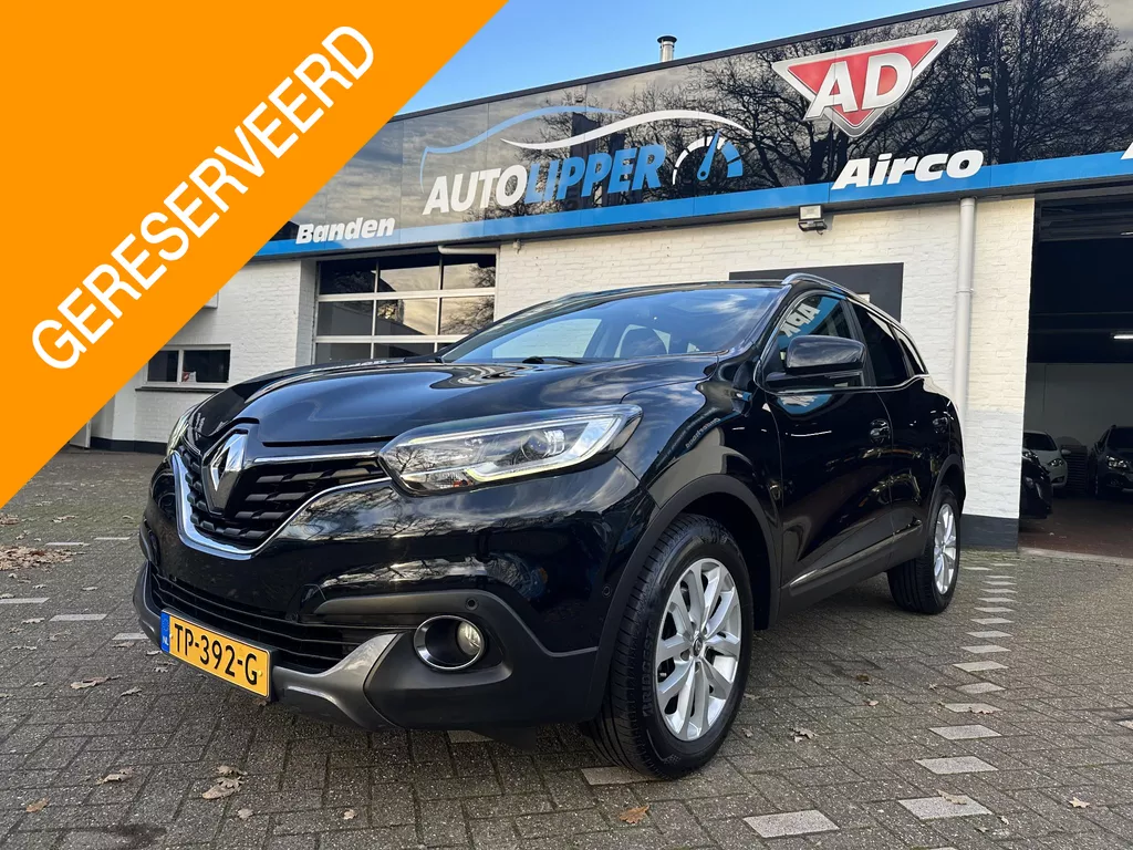 Renault Kadjar 1.2 TCe Intens /Nieuwe apk bij aflevering/CC/Camera/Trekhaak/Lm velgen/panoramaraam/Half leder