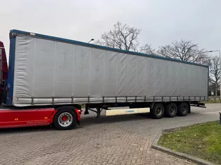 Krone 3-ass schuifzeilen oplegger