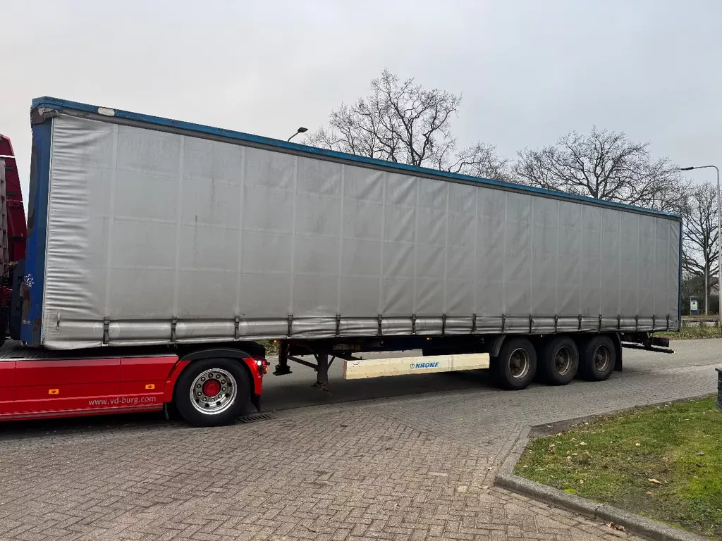 Krone 3-ass schuifzeilen oplegger