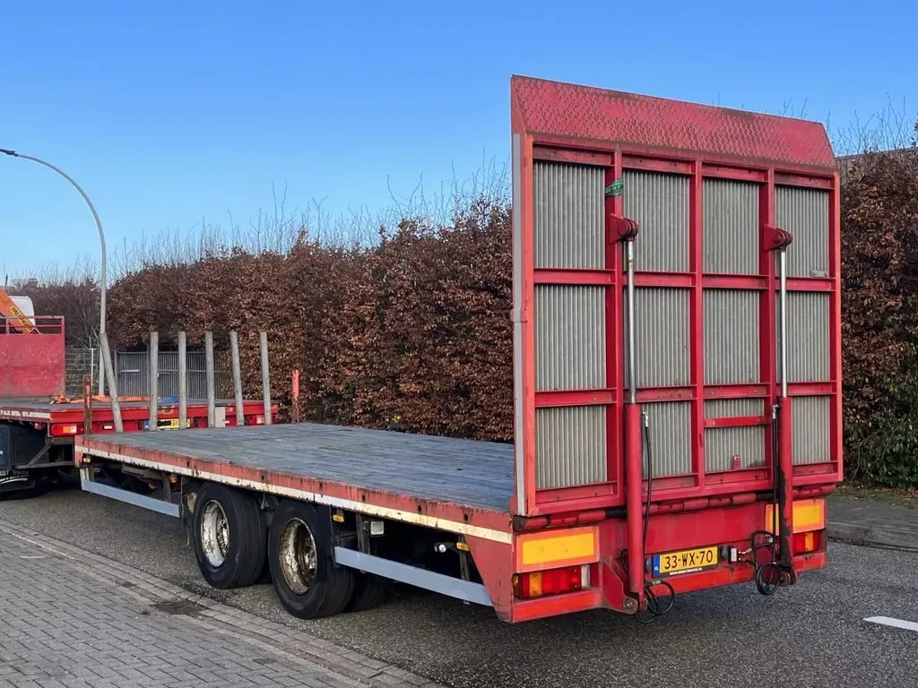 Contar A18LZ / Oprij aanhangwagen / Hydraulische klep / Eigen pomp / APK / NL