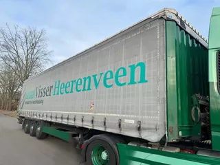 Krone 3-ass schuifzeilen oplegger