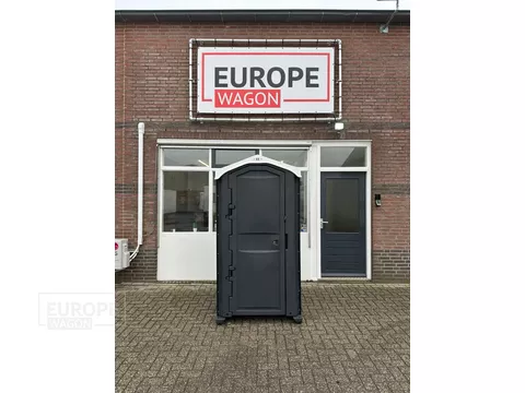 GLOBAL Toiletcabine dixi donker grijs