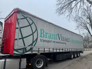 Krone 3-ass schuifzeilen oplegger