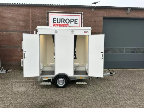 EASYWAGON Dubbele mobiele badkamer ACTIEPRIJS