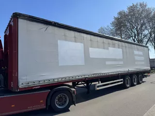 Pacton 3ass huifoplegger met borden