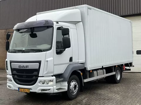 DAF LF 220 FA / Manual / 6-cilinder / Airco / Euro 6 / GVW 16 Ton / Lift LBW 2000 kg Dhollandia / Airco / NL Truck