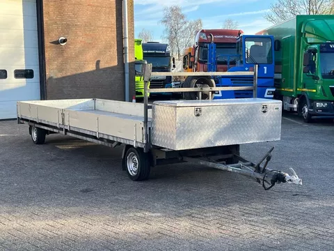 Hulco Rota R1 Rota R1 Schamelaanhangwagen / Oprijbalken in slede / 611x204 cm / Nette staat